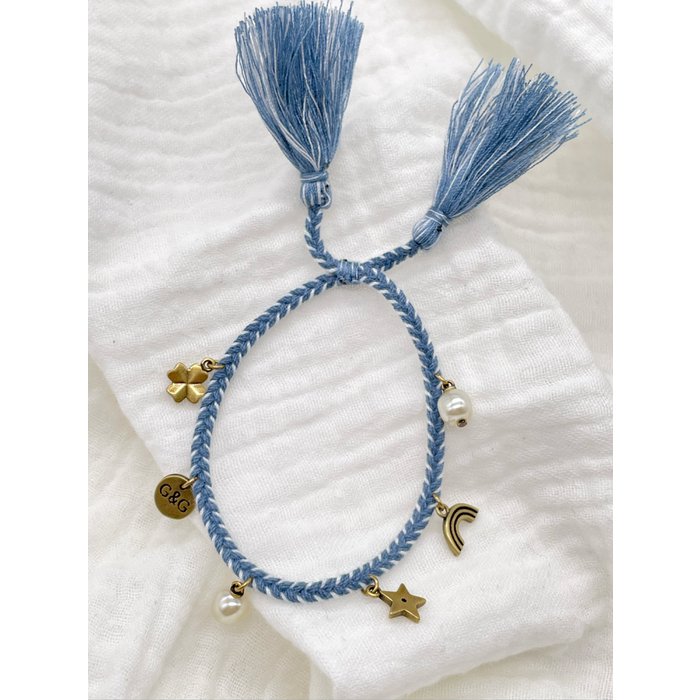 Geluksarmband Dori met mooie bedels