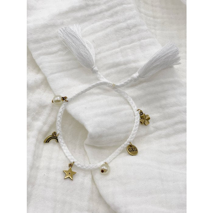 Geluksarmband Dori met mooie bedels