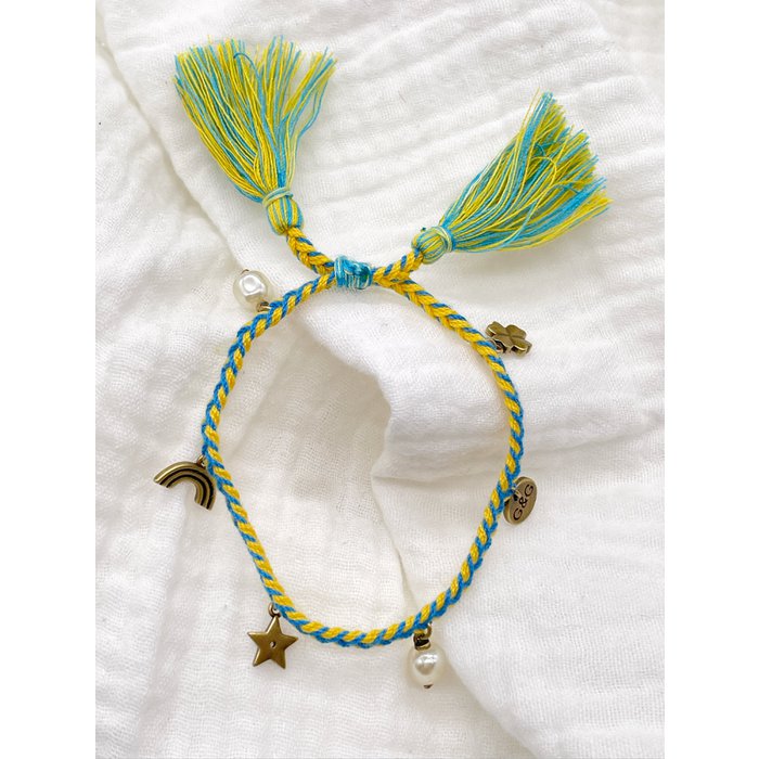 Geluksarmband Dori met mooie bedels